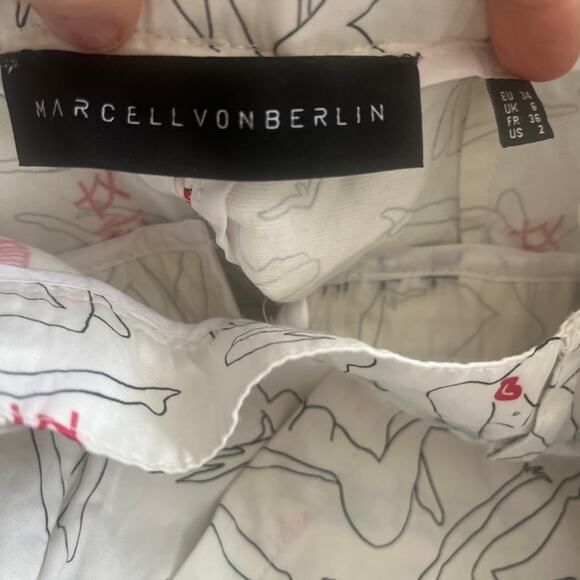 Marcelle Von Berlin body print jogger pant XS - Picture 5 of 12